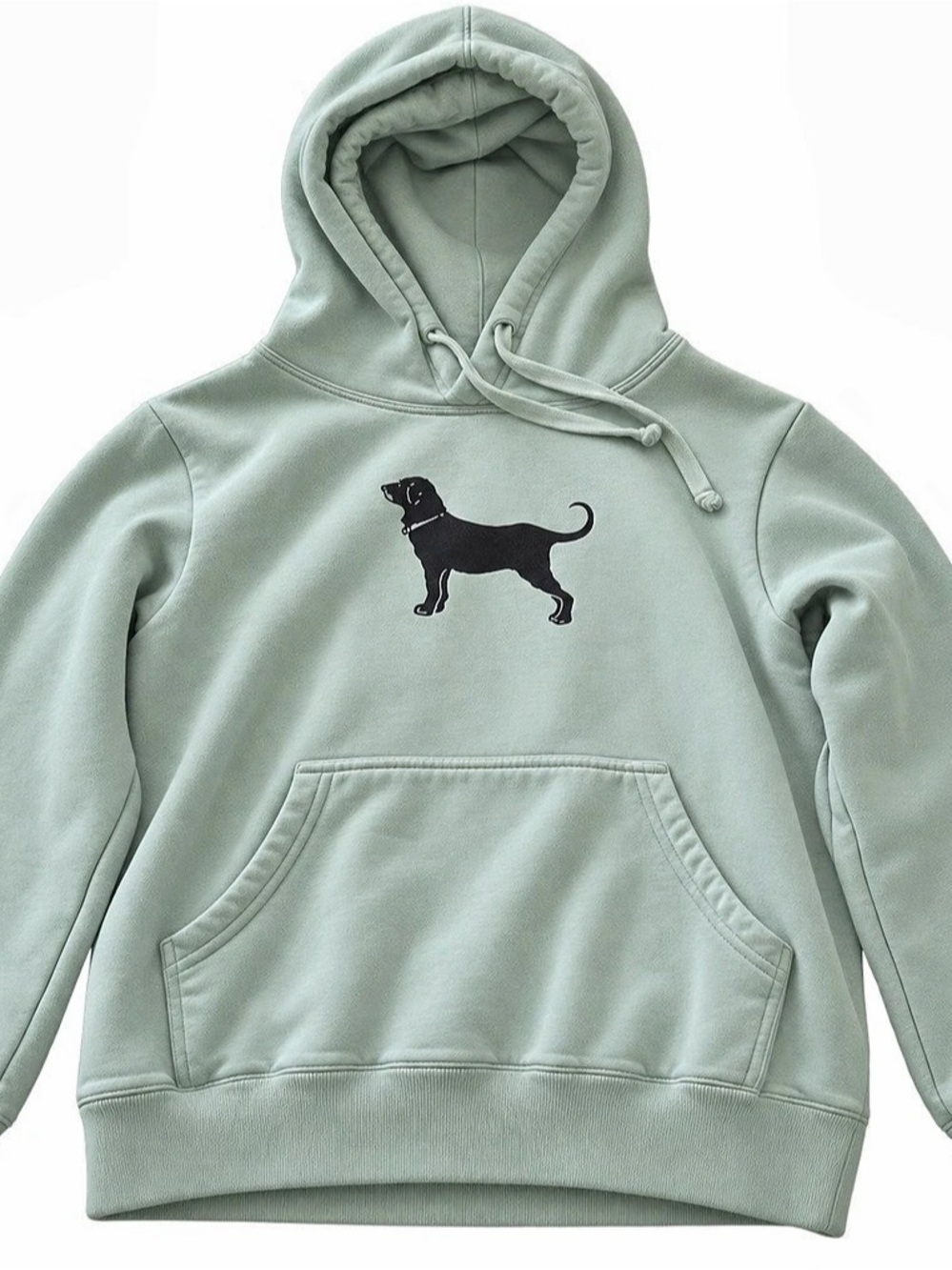 The Black Dog Legacy Collection Hoodie Green xtra small (size 6-7)